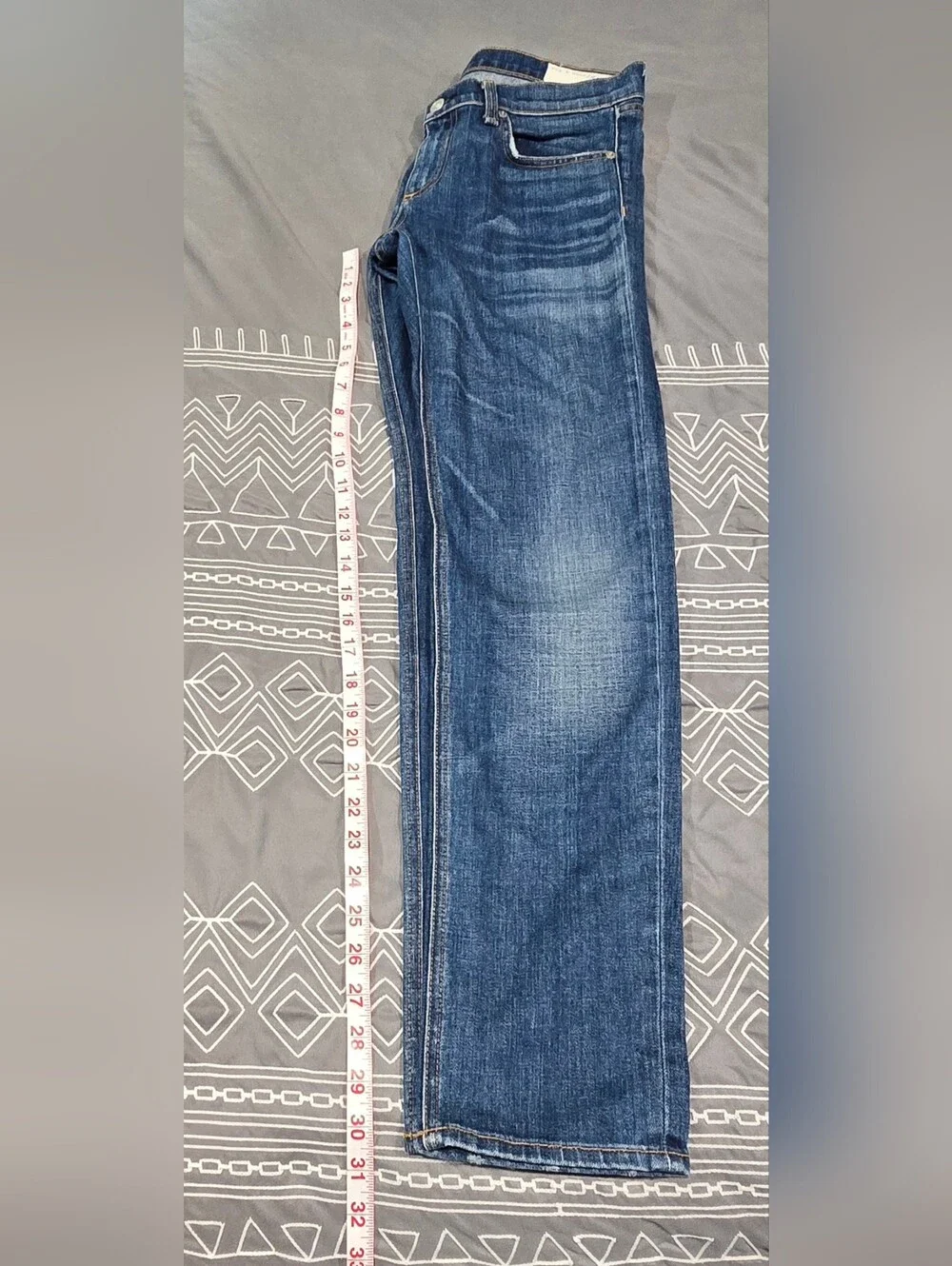 Rag & Bone The Dre Low Rise Slouchy Slim Fit Jeans Size 28 - Picture 3 of 8